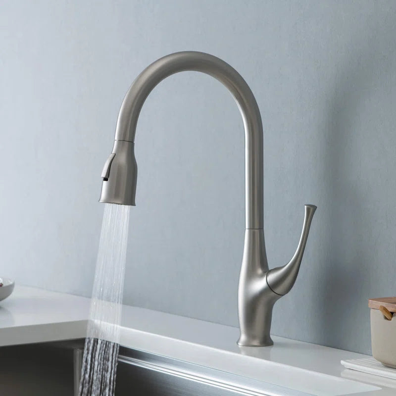 KIBI Cedar Pull Down Kitchen Faucet KKF2010BN