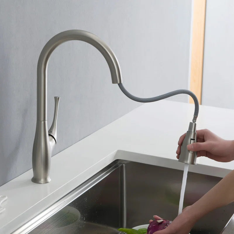 KIBI Cedar Pull Down Kitchen Faucet KKF2010BN