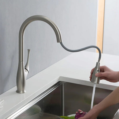 KIBI Cedar Pull Down Kitchen Faucet KKF2010BN